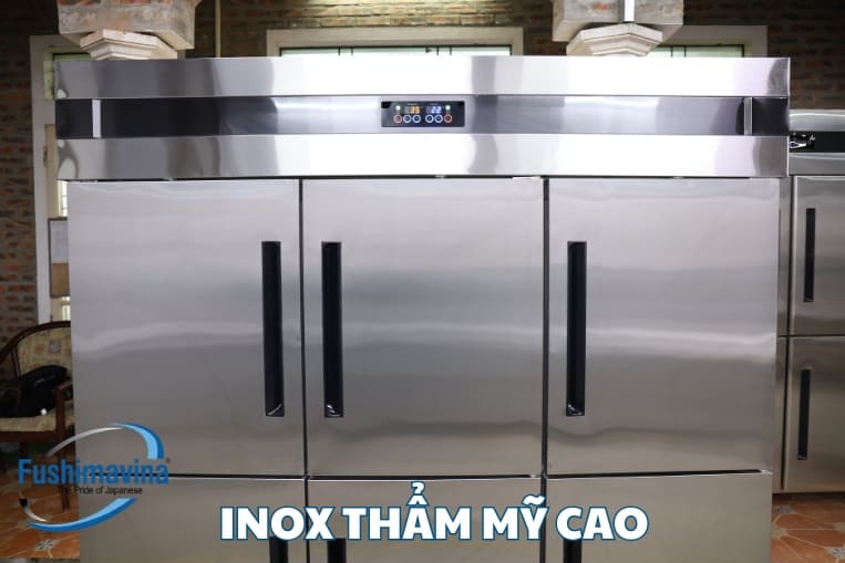 tủ inox bền bỉ dễ dàng vệ sinh