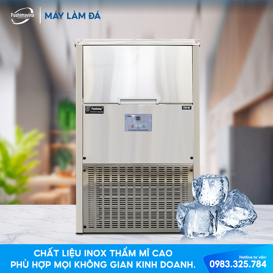 Kinh nghiệm giúp khách hàng lựa chọn máy làm đá viên công nghiệp chất lượng