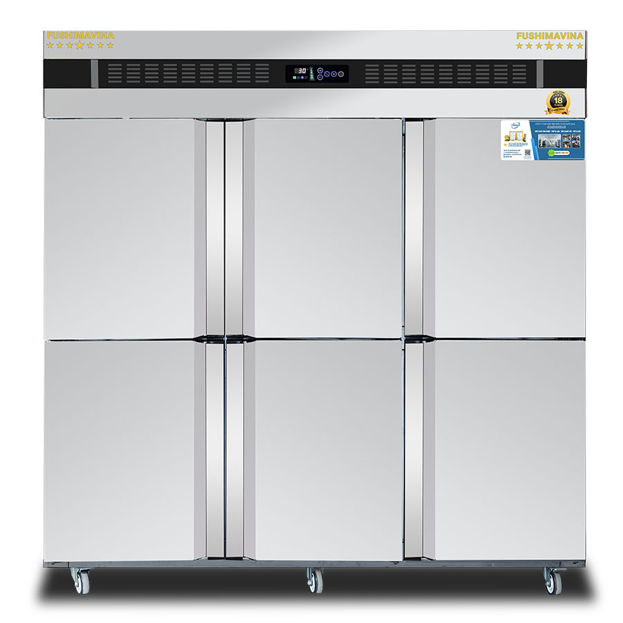 Tủ Đông Công Nghiệp 6 Cánh Quạt Gió