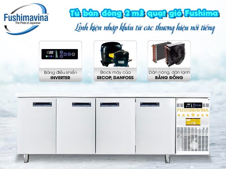 bàn đông 2m3 quạt gió sử dụng trong các mô hình kinh doanh lớn