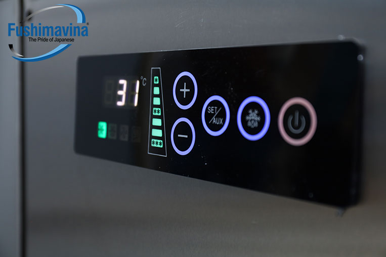 bàn đông lạnh 2m3 Fushima tích hợp bảng mạch điều khiển inverter thông minh