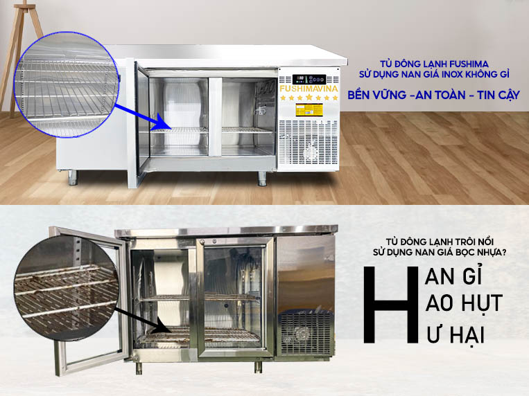 Chất liệu inox bền bỉ