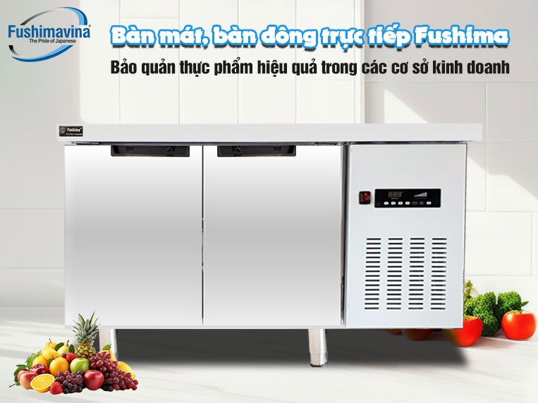 Sử dụng bàn mát trực tiếp 