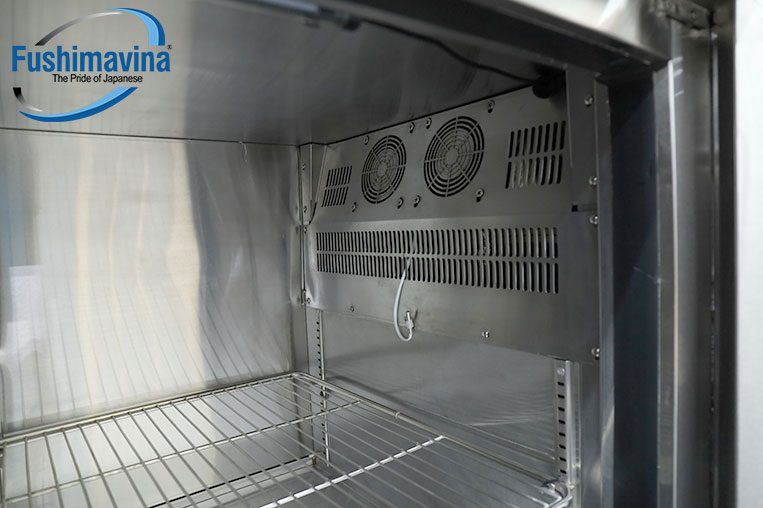 Cơ chế làm lạnh gián tiếp bằng quạt gió giúp lạnh đều và sâu hơn