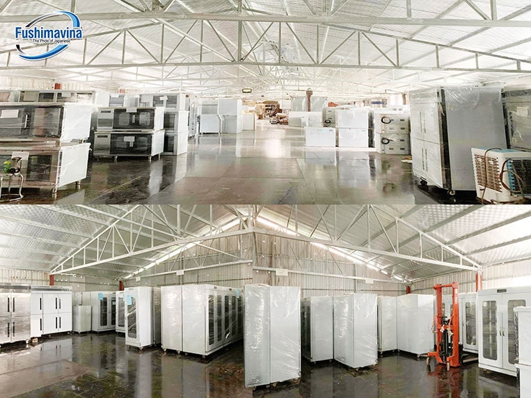 Kho hàng lớn, hệ thống showroom tại cả 3 miền