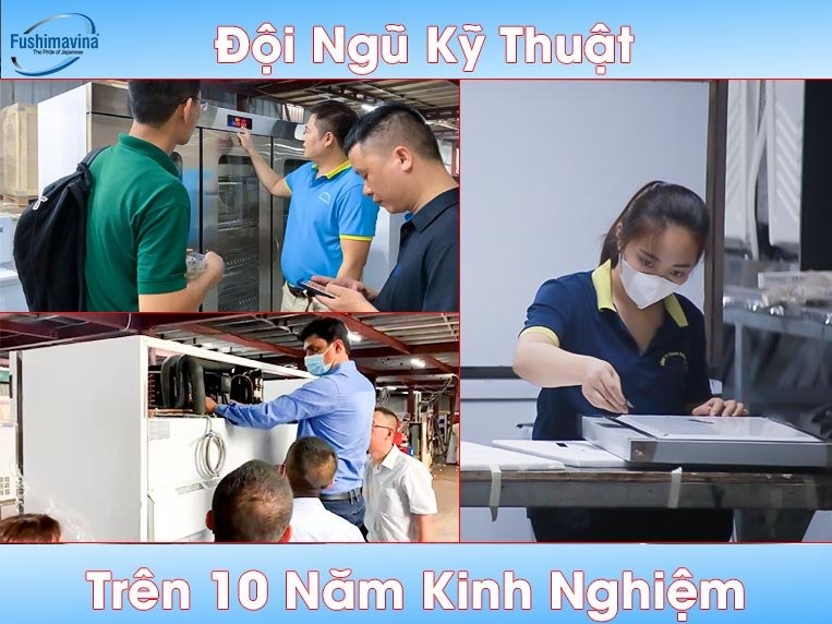 đội ngũ kỹ thuật của fushimavina có tay nghề cao