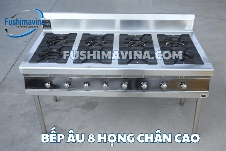 bếp âu 8 họng chân cao