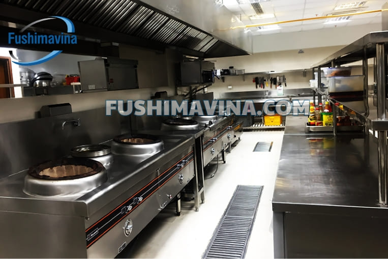 bếp được dùng nhiều trong các nhà hàng lớn
