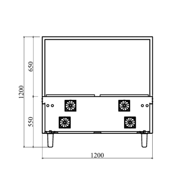 Bếp Từ Công Nghiệp Đôi 15KWx2 Mặt Phẳng - Ảnh 6