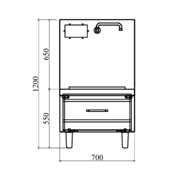 Bếp Từ Công Nghiệp Đơn 12KW Mặt Phẳng - Ảnh 10