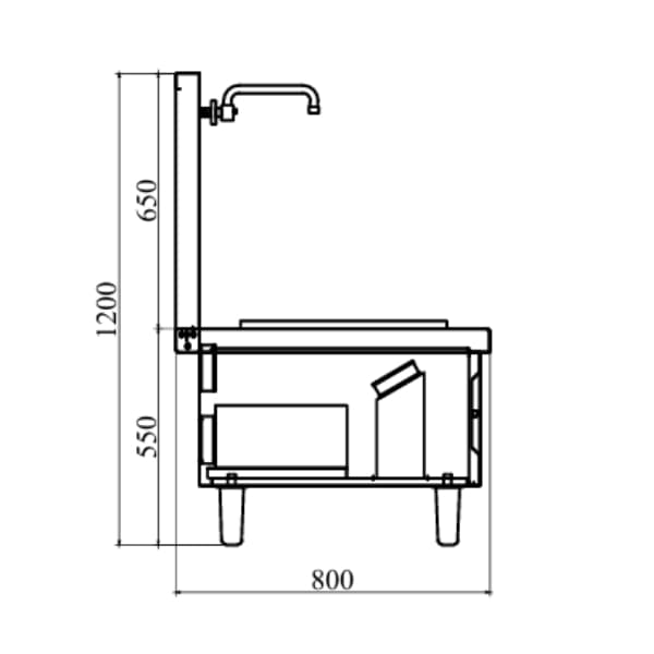 Bếp Từ Công Nghiệp Đơn 8KW Mặt Phẳng - Ảnh 6
