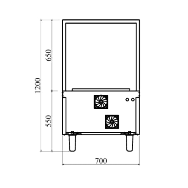 Bếp Từ Công Nghiệp Đơn 8KW Mặt Phẳng - Ảnh 7