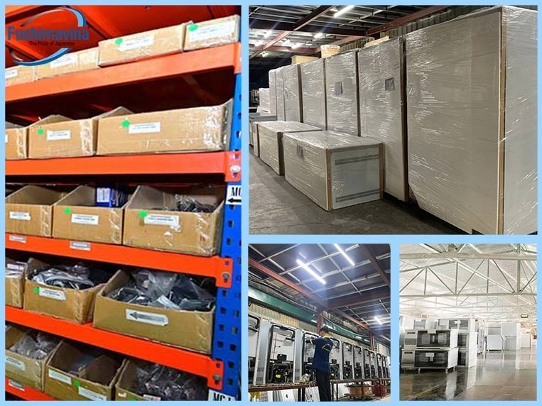 Linh kiện luôn sẵn để thay thế khi cần bảo hành bảo trì