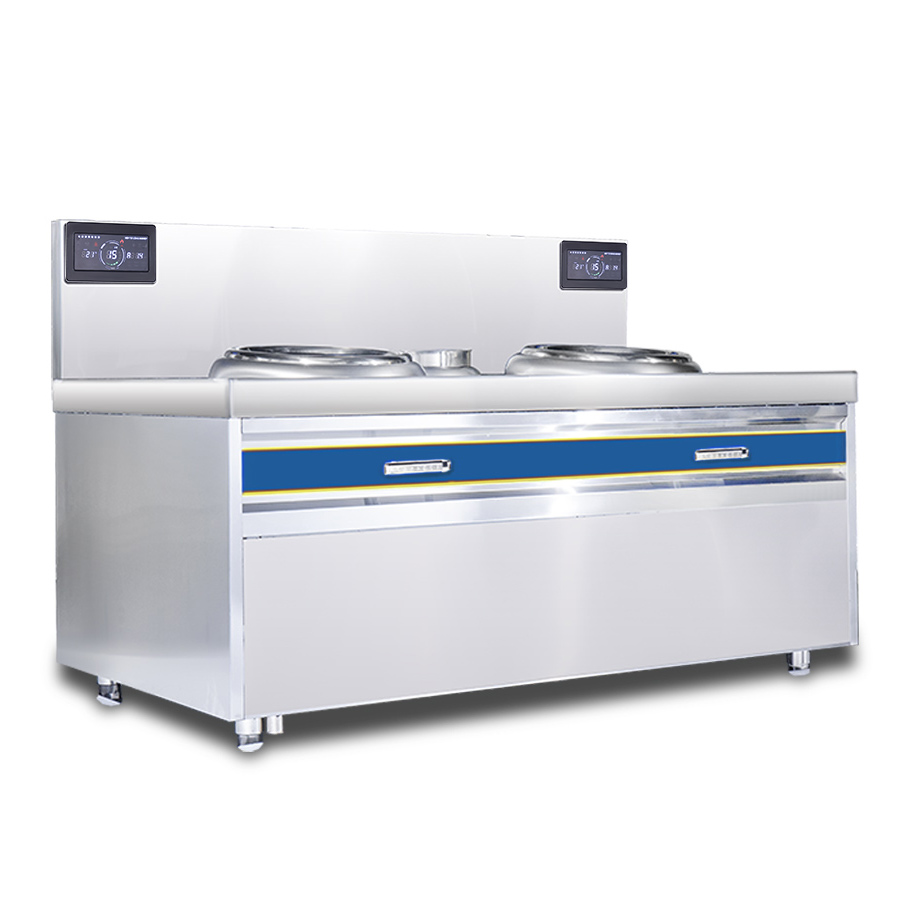 Bếp Từ Công Nghiệp Đôi 15KW Mặt Lõm - Ảnh 2