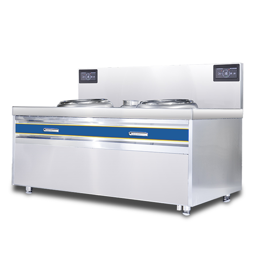 Bếp Từ Công Nghiệp Đôi 15KW Mặt Lõm - Ảnh 3