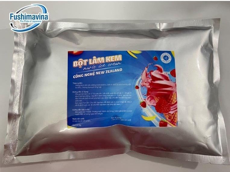 bột làm kem Mario giúp bạn tạo ra đa dạng hương vị kem khác nhau
