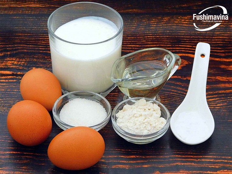 chuẩn bị nguyên liệu làm kem tươi vani