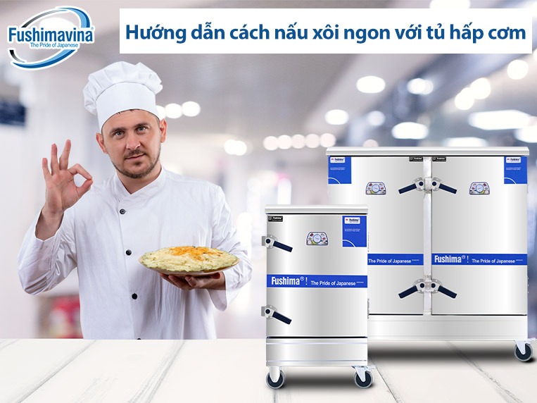 cách nấu xôi ngon với tủ hấp cơm