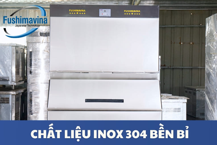 chất liệu inox bền bỉ không gỉ
