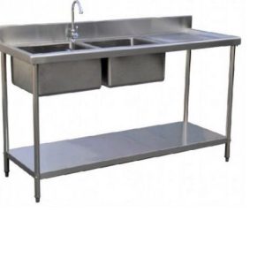 Chậu rửa 2 hố có vòi