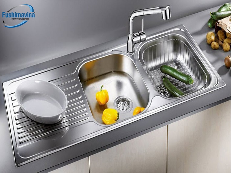 bồn rửa chén bát inox giúp rửa bát nhanh chóng