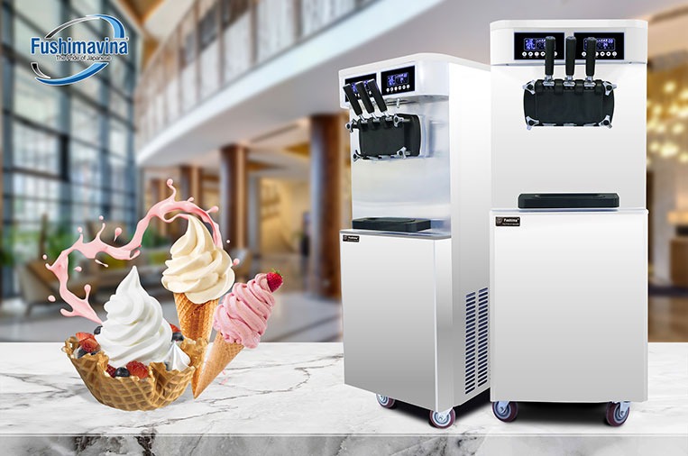mua máy làm kem Fushima nhận ngay hậu mãi sau bán hàng siêu tốt