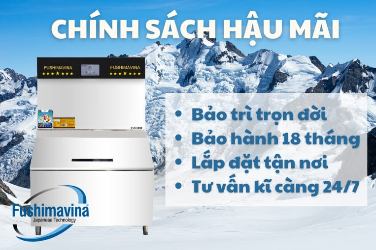 chính sách hậu mãi khi mua hàng tại Fushima