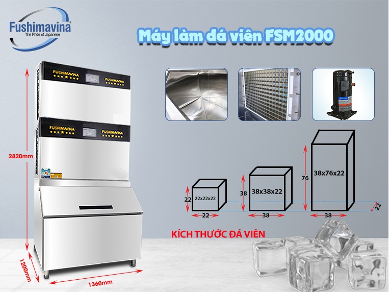 lựa chọn công nghệ sản xuất máy làm đá viên