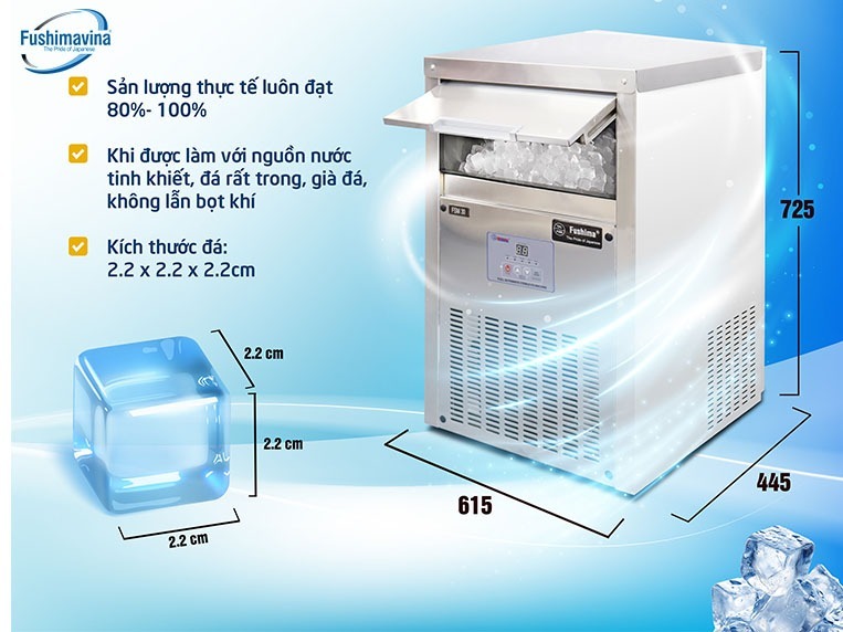 kích thước của đá bi