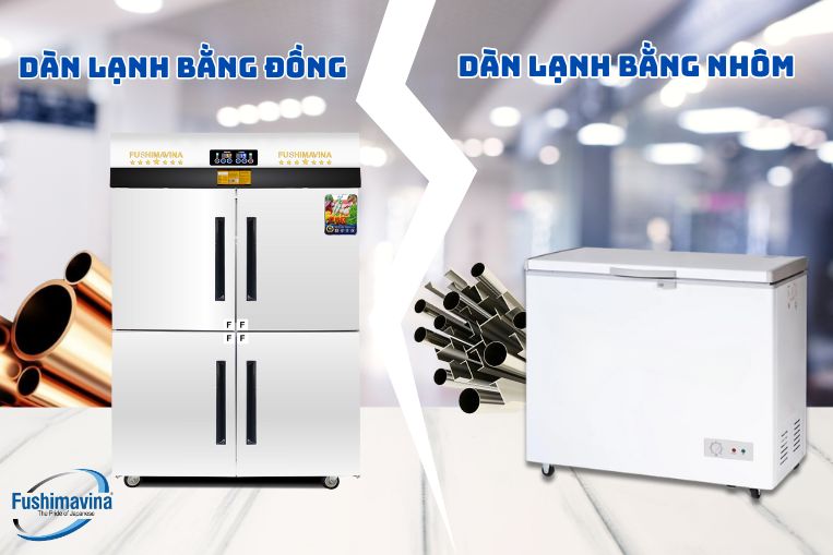Dàn lạnh tủ đông là bộ phận chi phối trực tiếp tới hoạt động của tủ đông công nghiệp
