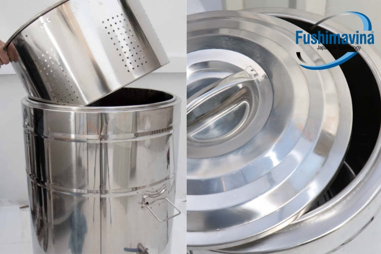 nồi phở dễ dàng tháo lắp, vệ sinh