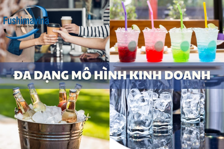 được sử dụng rộng rãi trong cơ sở kinh doanh đồ uống