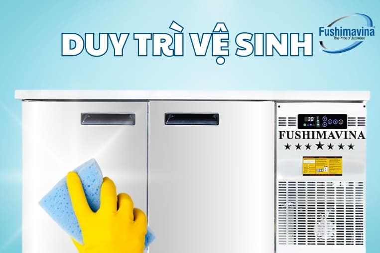 duy trì vệ sinh đều đặn