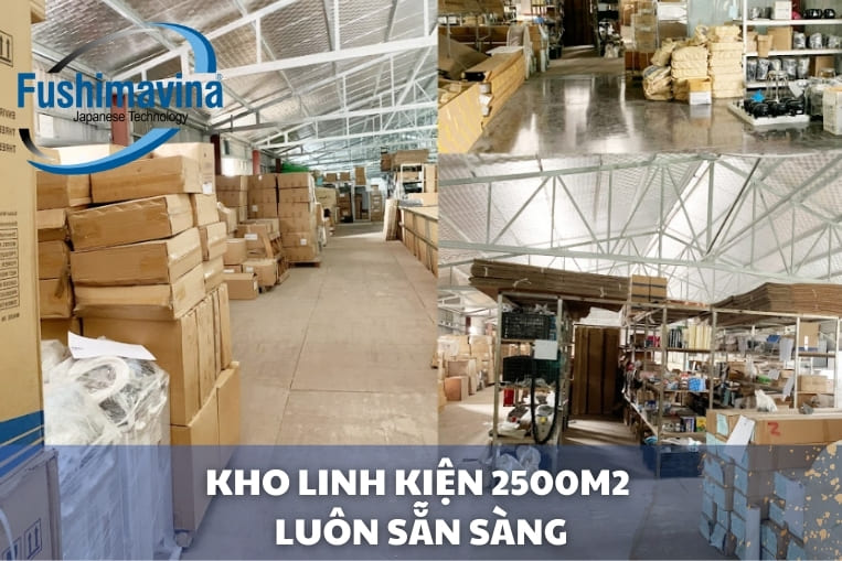 kho linh kiện luôn sẵn sàng
