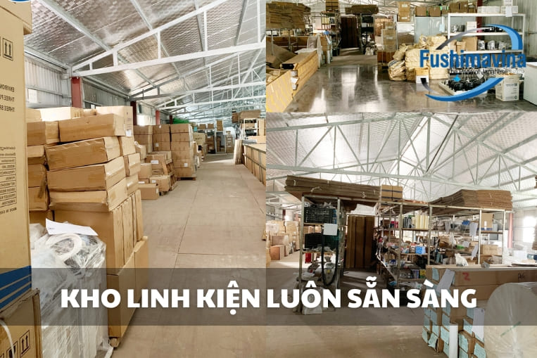 kho linh kiện luôn sẵn sàng