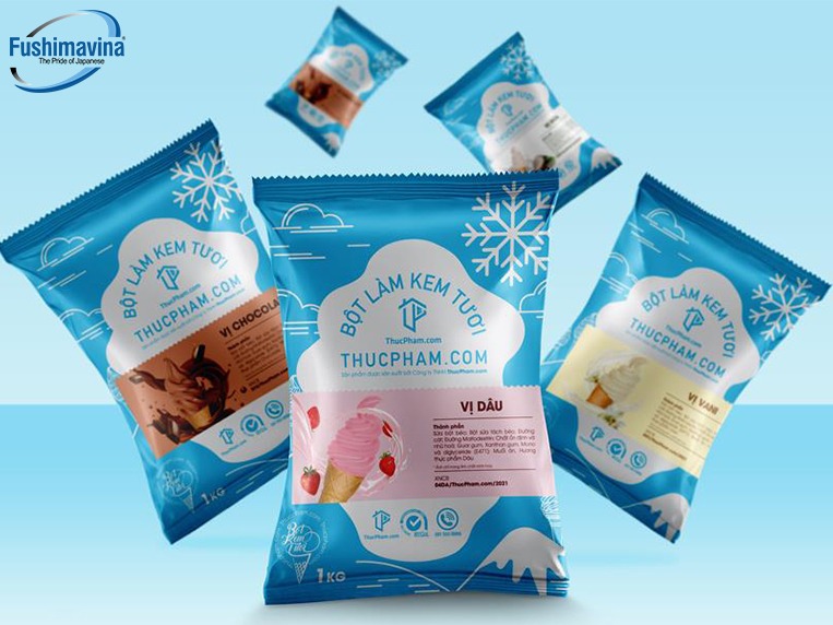 chi phí mua nguyên liệu khi mở quán kinh doanh kem tươi