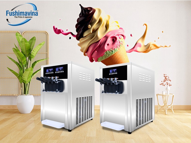 chọn máy làm kem Fushima khi kinh doanh kem tươi