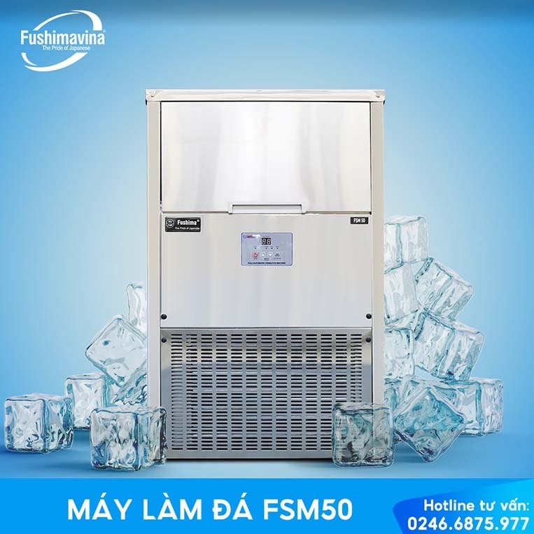 sử dụng máy làm đá giúp chủ đầu tư kiểm soát toàn bộ quy trình