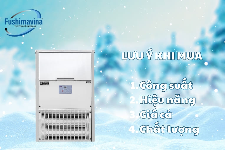 Có một vài lưu ý khi mua máy