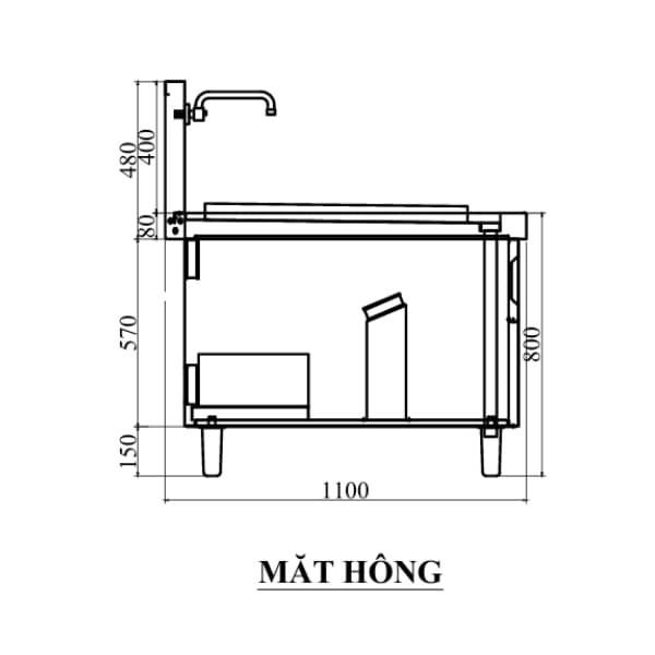 Bếp Từ Công Nghiệp Đơn 30KW Xào Trực Tiếp - Ảnh 5