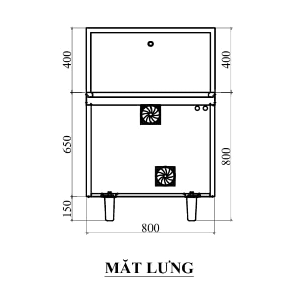 Bếp Từ Công Nghiệp Đơn 15KW Mặt Lõm - Ảnh 8