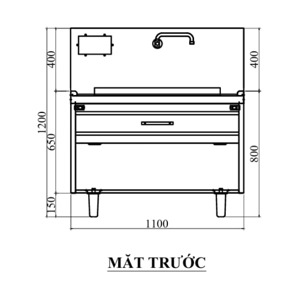 Bếp Từ Đơn Công Nghiệp 20KW Xào Trực Tiếp - Ảnh 8