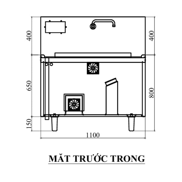 Bếp Từ Công Nghiệp Đơn 30KW Xào Trực Tiếp - Ảnh 8