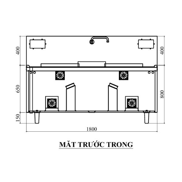 Bếp Từ Công Nghiệp Đôi 15KW Mặt Lõm - Ảnh 10