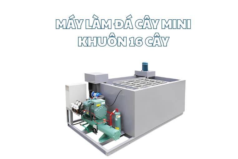 máy làm đá cây 16 khuôn mini