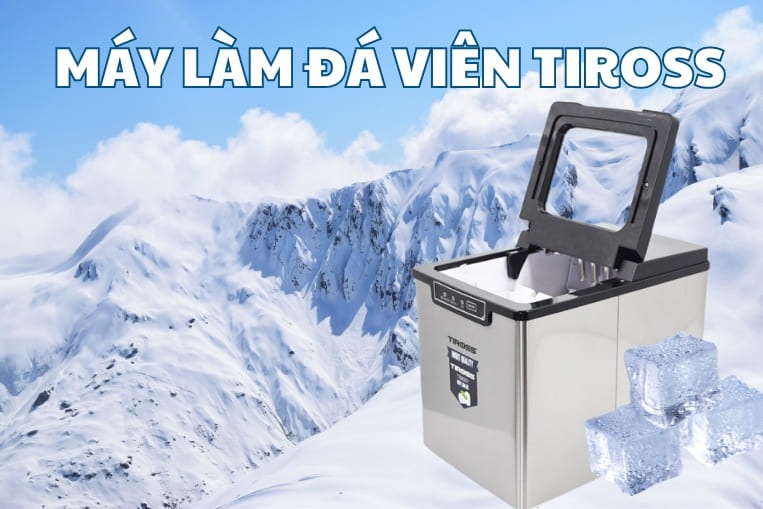 máy làm đá tiross