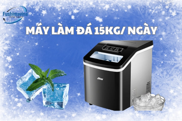máy làm đá 15kg một ngày