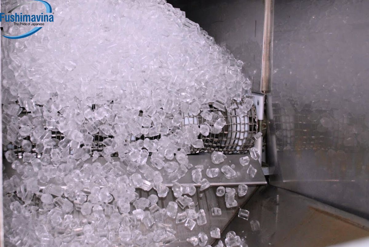 Máy làm đá ống bao nhiêu tiền?