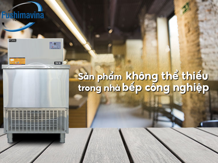 Máy làm đá viên 100kg dạng bàn Fushima phù hợp với mô hình kinh doanh nào?