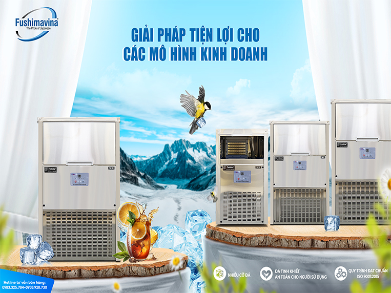 máy làm đá mini gia đình